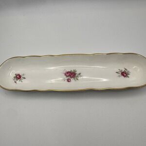 Vintage Porcelain‎ Aristocrat China England Celery Condiment Tray